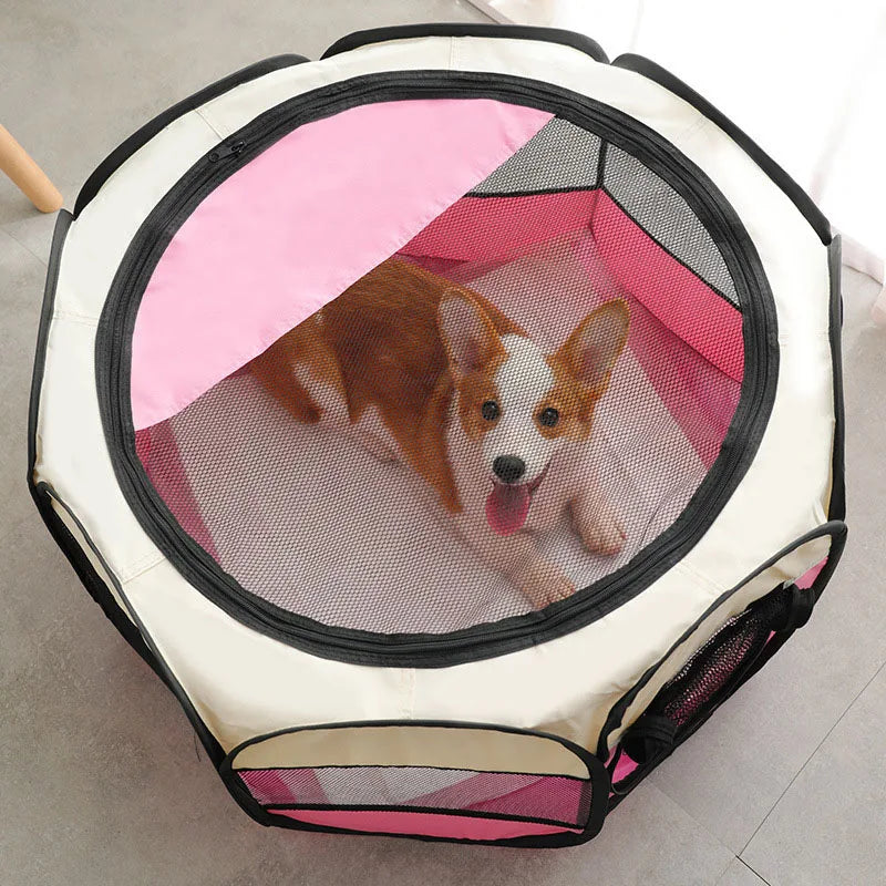 Foldable Octagonal Playpen House