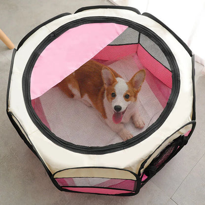 Foldable Octagonal Playpen House