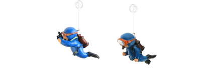 Divers Aquarium Figures 2