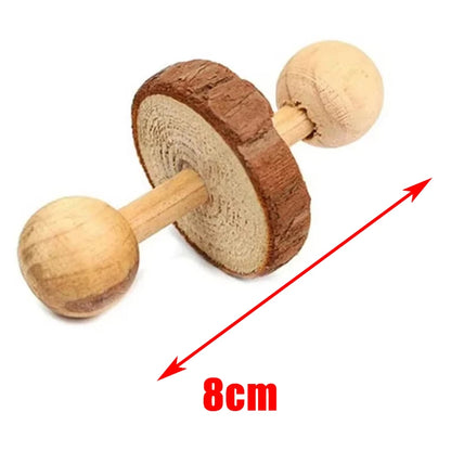 Wooden Roller Chew Toy