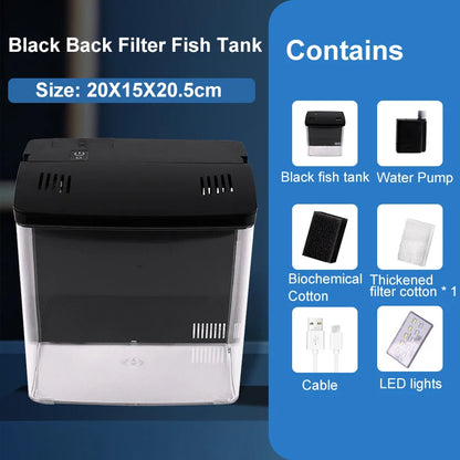 Mini Ecological Fish Tank
