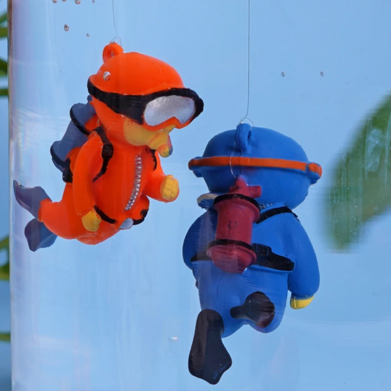 Divers Aquarium Figures 1