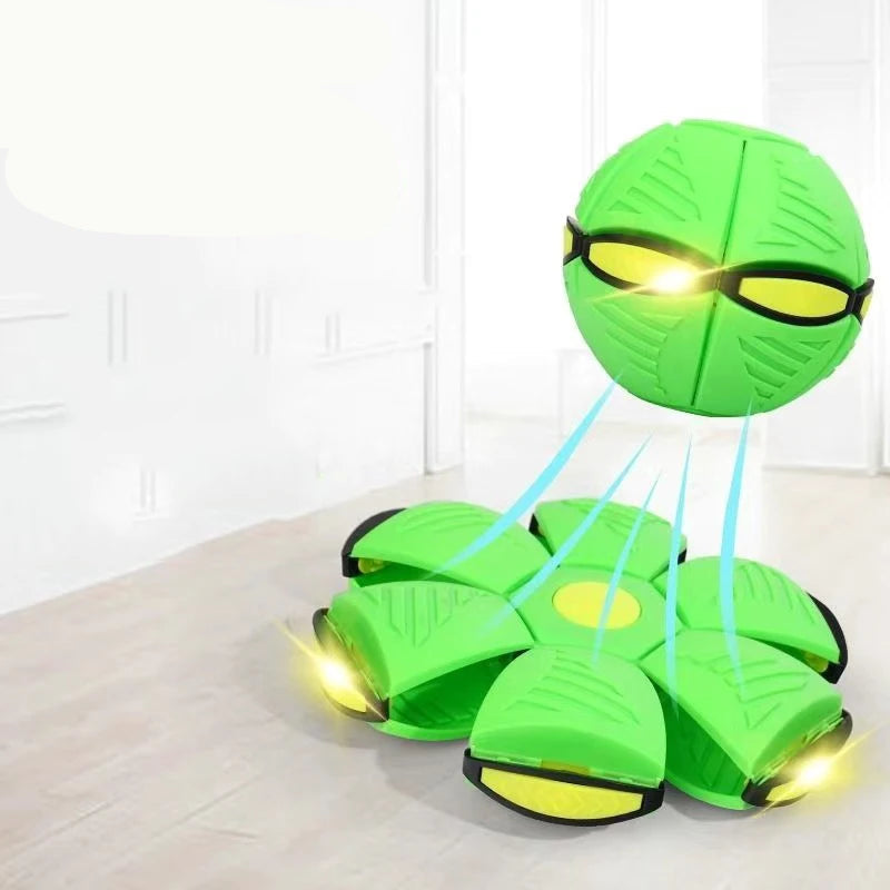 Flying Elastic Bouncing Ball