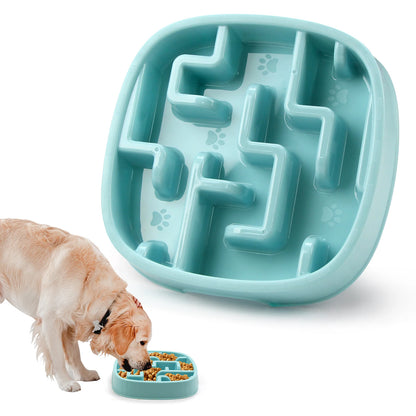 Fun Non-Slip Dog Slow Feeder Bowl