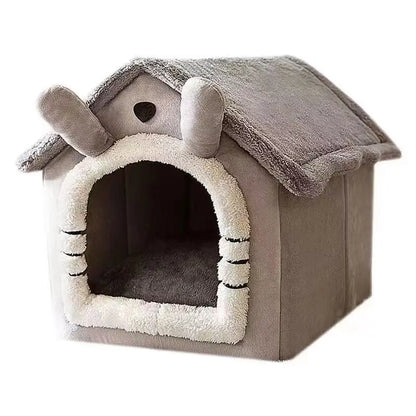 Indoor Warm Dog & Cat Soft Pet House Tent