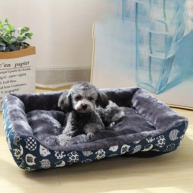 Square Plush Bed 3