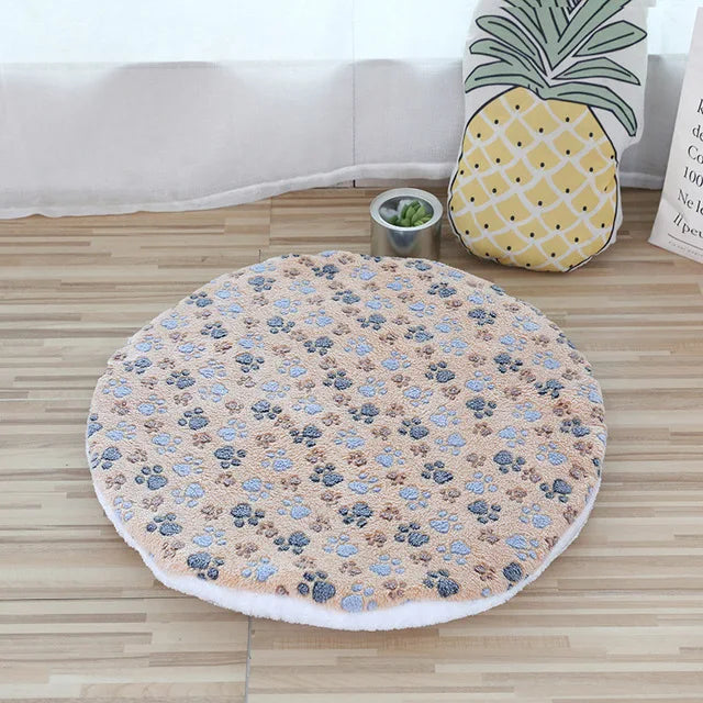 Plush Cat Bed Mat