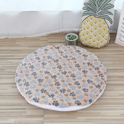 Plush Cat Bed Mat
