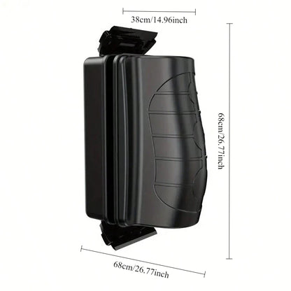 Double Blade Magnetic Brush