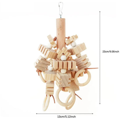 Wooden & Acrylic Chew Toy