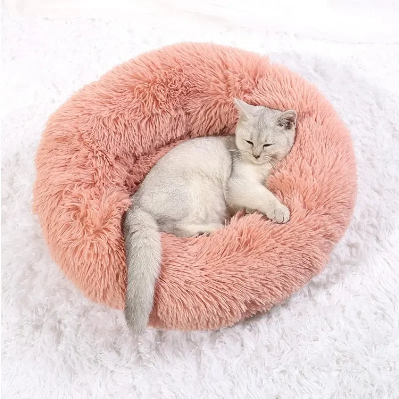 Round Plush Bed 4