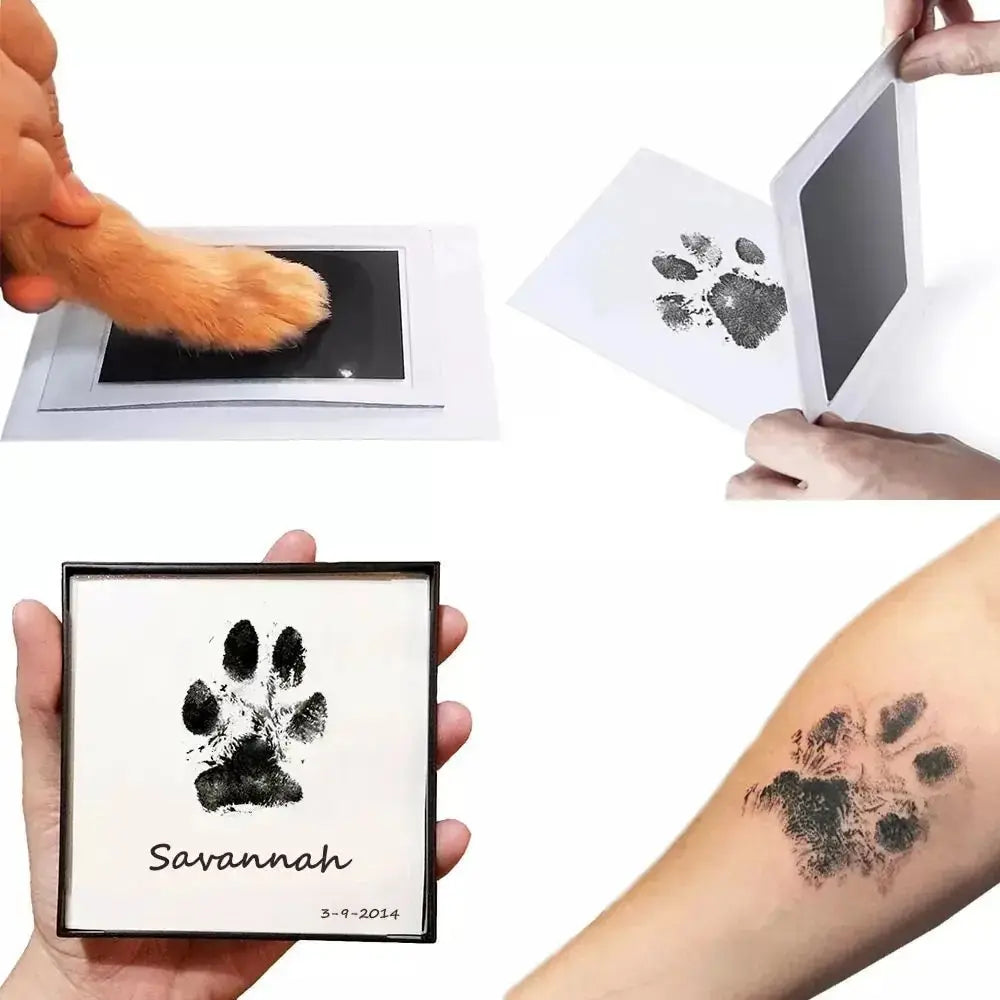 Paw Print Touch Ink Pad