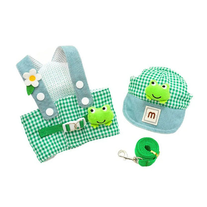 Harness, Leash & Sun Hat Set – 3pcs