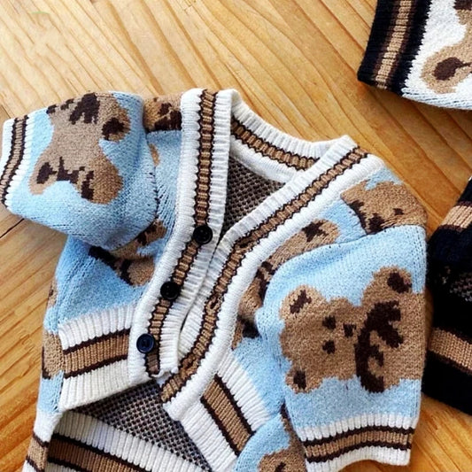 Dog Striped Sweater