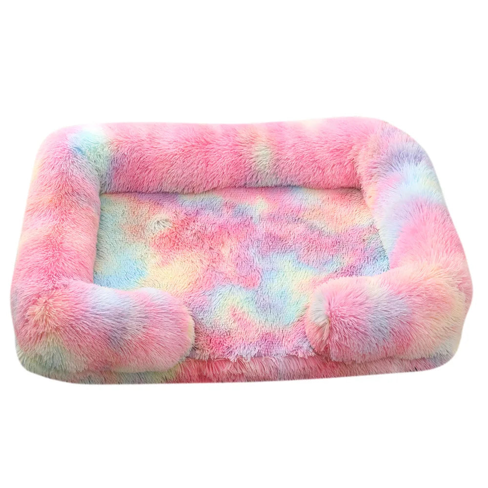 Square Plush Bed 7