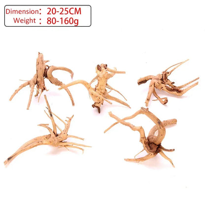 Natural Driftwood Aquarium Décor