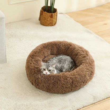 Plush Dog Bed Soft Long Cushion