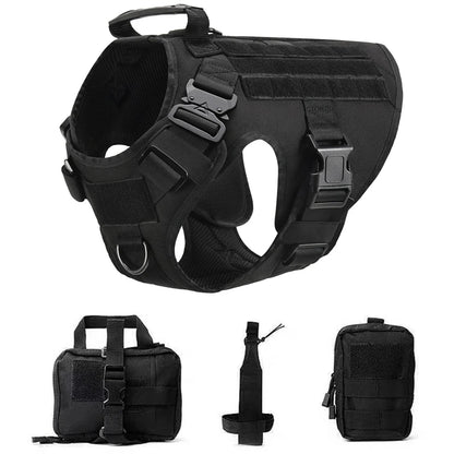 Military Tactical Dog Harness Set 2