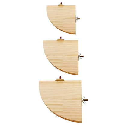 Bird Wooden Perch Stand