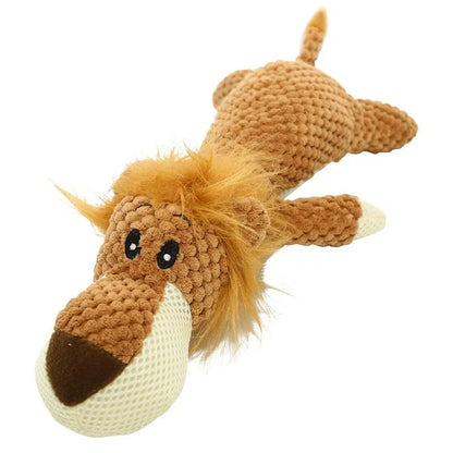 Squash Plush Dog Toy