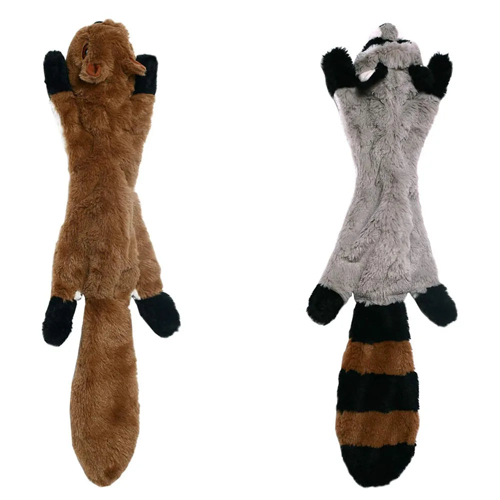 Funny Squeaky Durable Plush Chew & Crinkle Toy