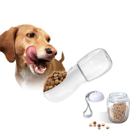 Water Bottle with Detachable Food Container