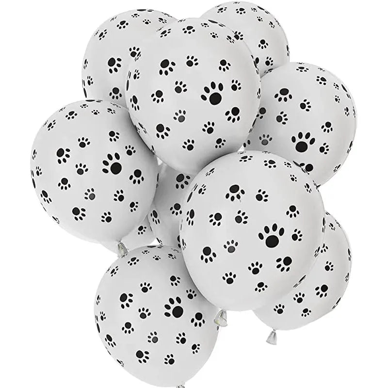 Paws Print Party Balloons