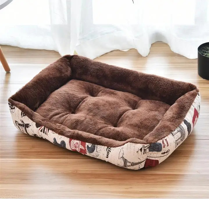 Square Plush Bed 11
