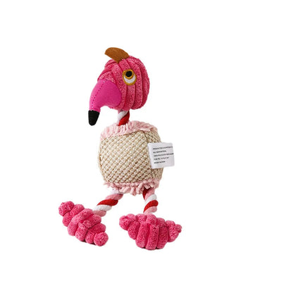 Chew & Squeak Plush Dog Toy