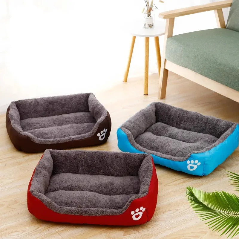 Square Plush Bed 10