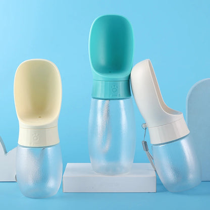 Portable Water Bottle with Bowl