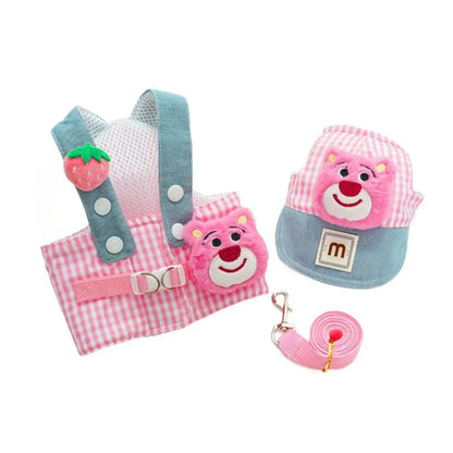 Harness, Leash & Sun Hat Set – 3pcs