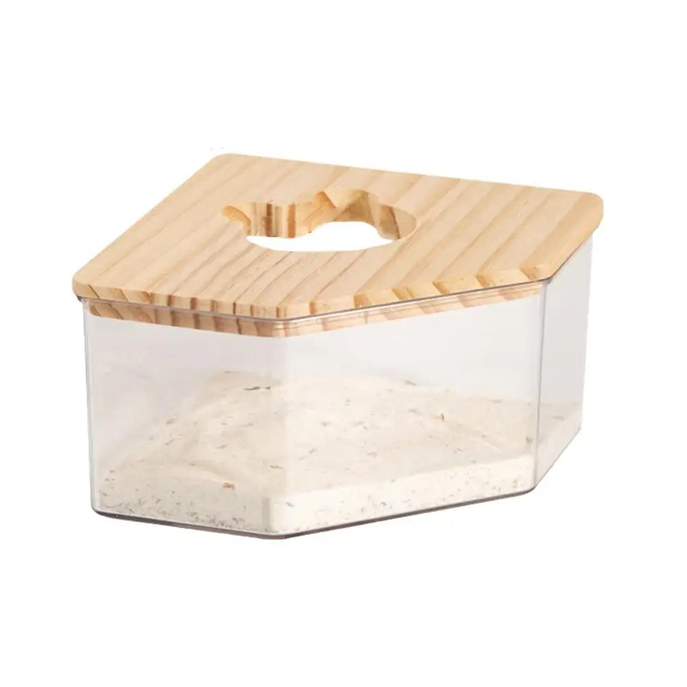 Hamster Transparent Sand Bath