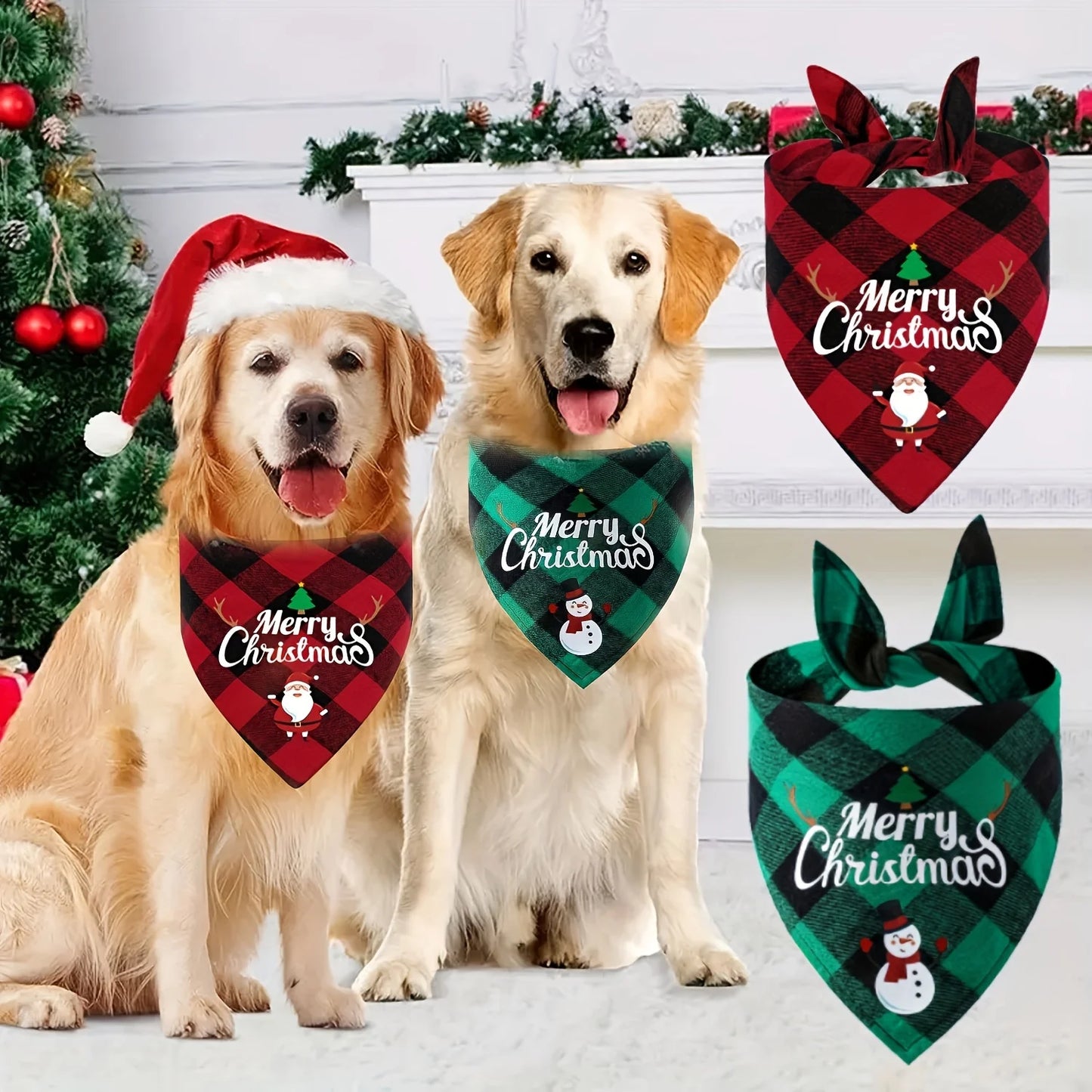 Dog Christmas Bandana