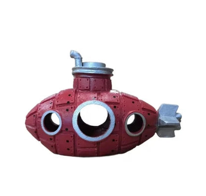 Resin Submarine Aquarium Cave