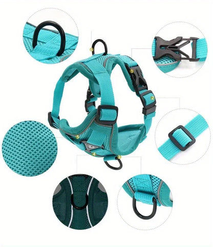 No-Pull Reflective Harness Set