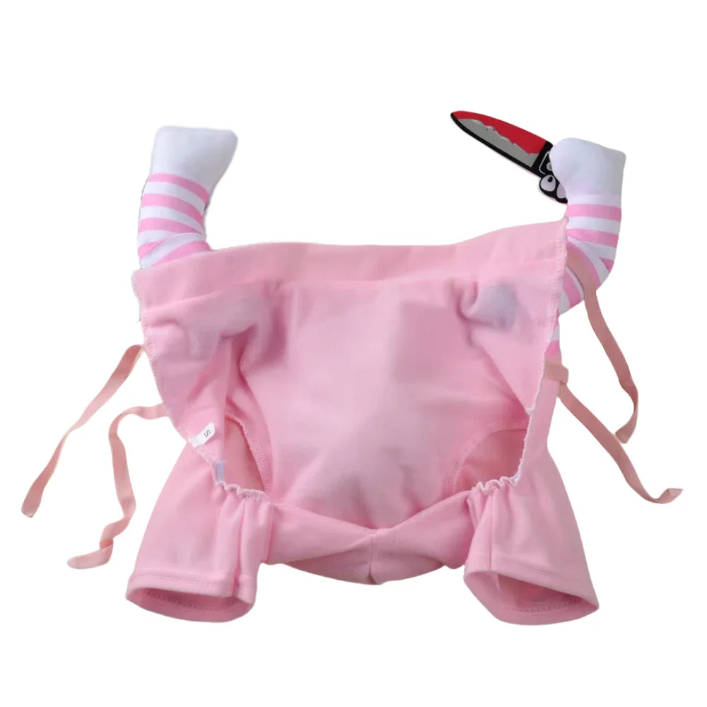 Knife-Holding Costume