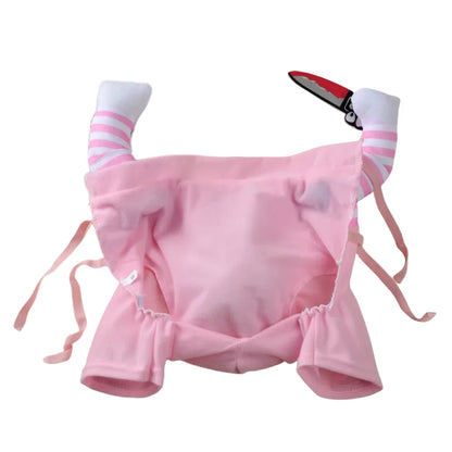 Knife-Holding Costume