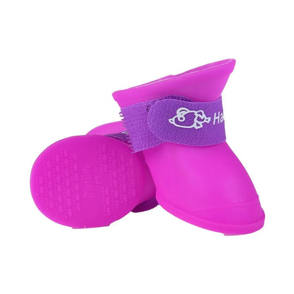 Pet Silicone Rain Shoes