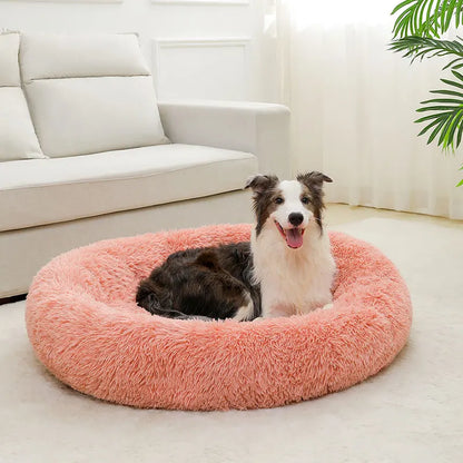 Plush Dog Bed Soft Long Cushion