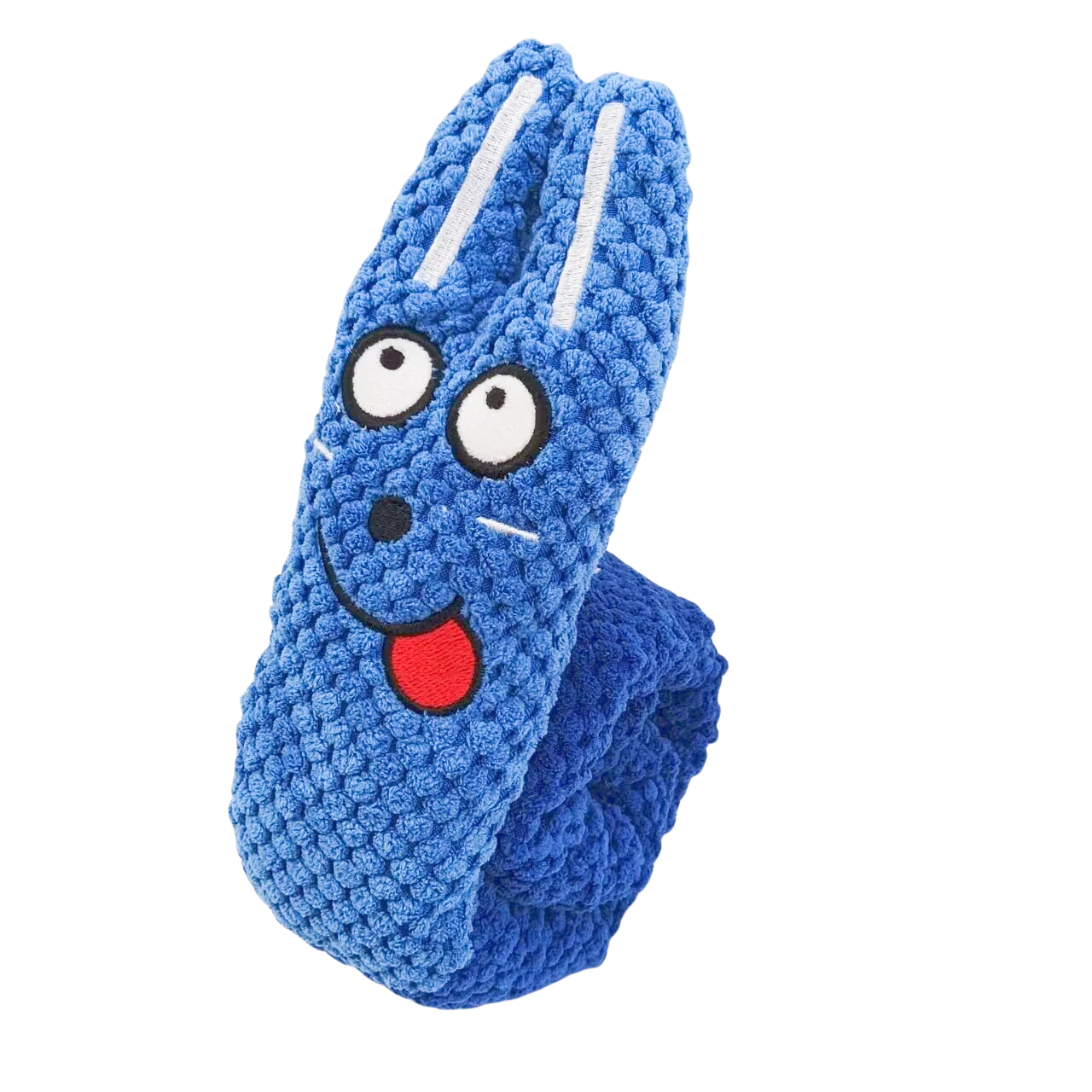 Indestructible Plush Squeaky Snail for Small Dogs