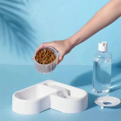 Automatic Dual-Use Feeding & Water Bowl