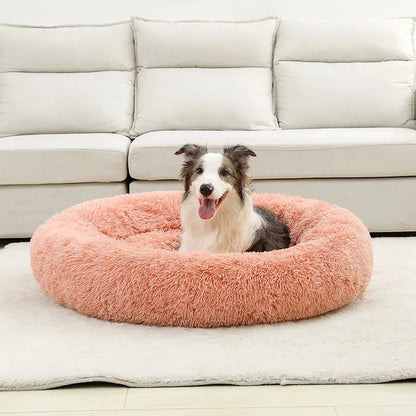 Plush Dog Bed Soft Long Cushion