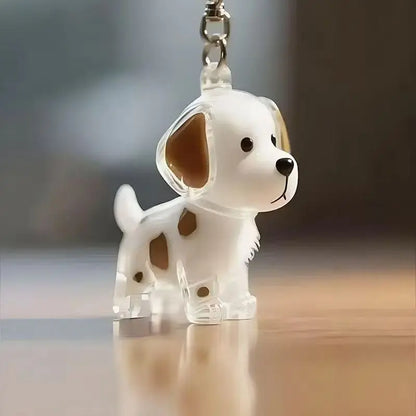Dog Hair Storage Pendant Keychain