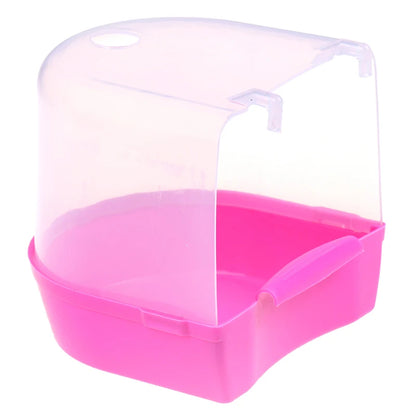 Bird Hanging Plastic Bath 7