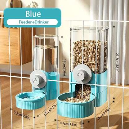 Hanging Automatic Feeder & Water Dispenser
