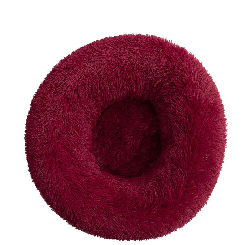 Round Plush Bed 4