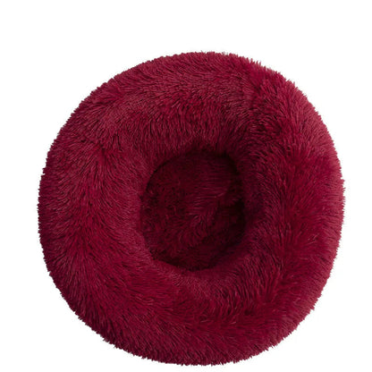 Round Plush Bed 4