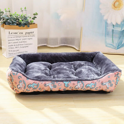 Square Plush Bed 3
