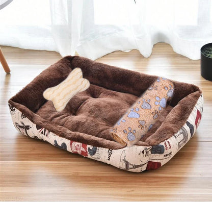 Square Plush Bed 10